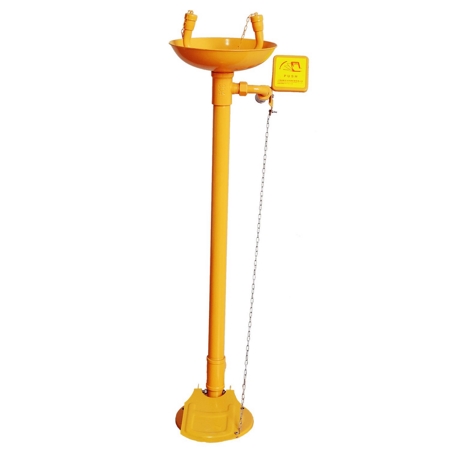 وحدة غسل العيون محمولة على قاعدة مع حوض ABS  DAAO6623-J