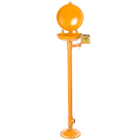 محطة غسل العيون للطوارئ مع حوض ذو غطاء DAAO6623-X